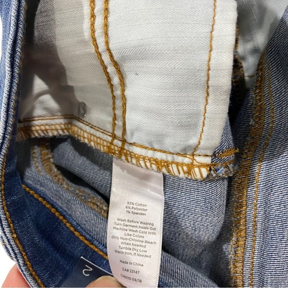 Talbots Classics Flawless Slim Ankle Medium Wash Jeans Sz 2 x28 Slim Denim NWT - Picture 6 of 14
